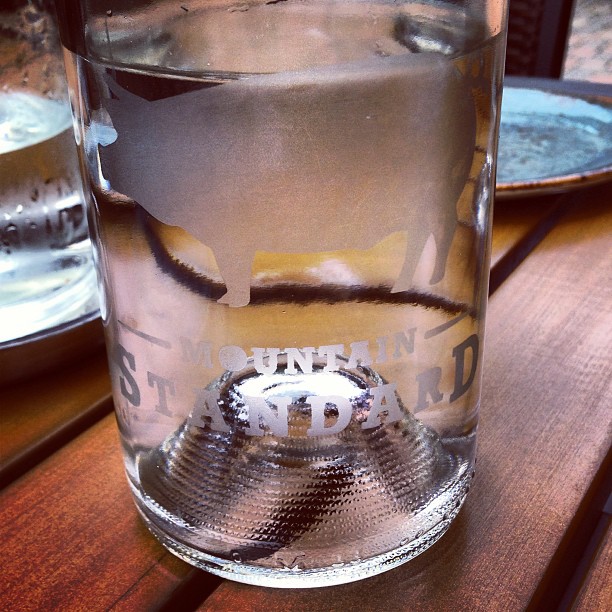 Fresh mountain water.