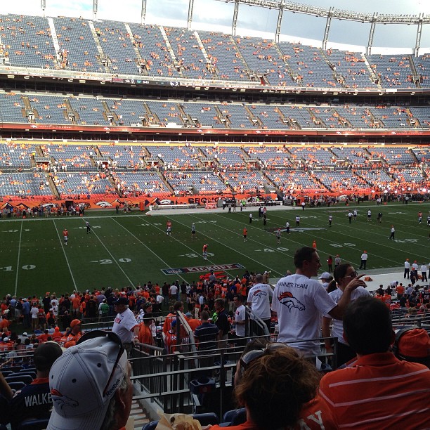 Not bad seats :)