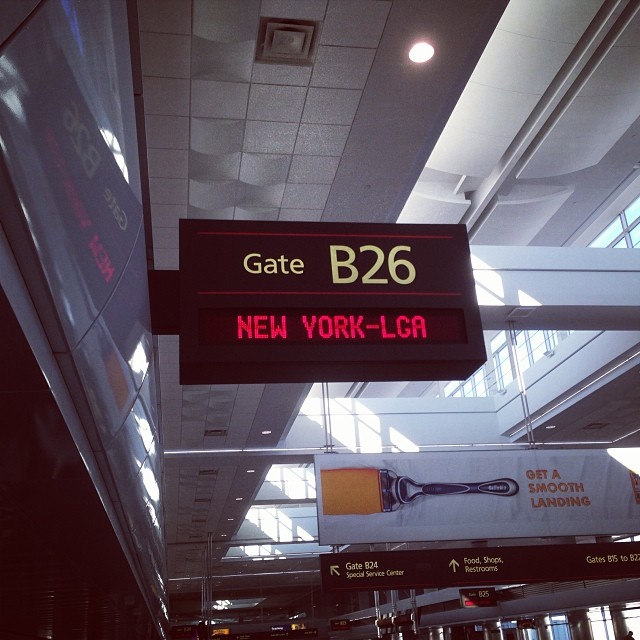 Flying the friendly skies.
