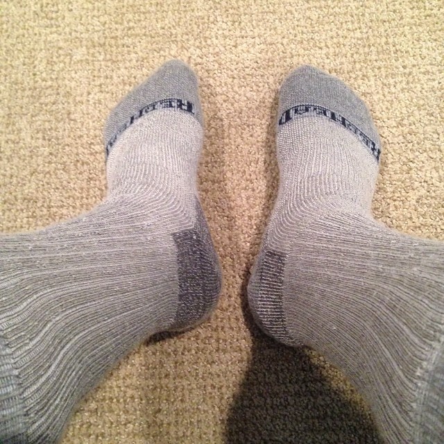 Extreme cold calls for extreme socks!