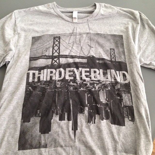 Signed by the band themselves.