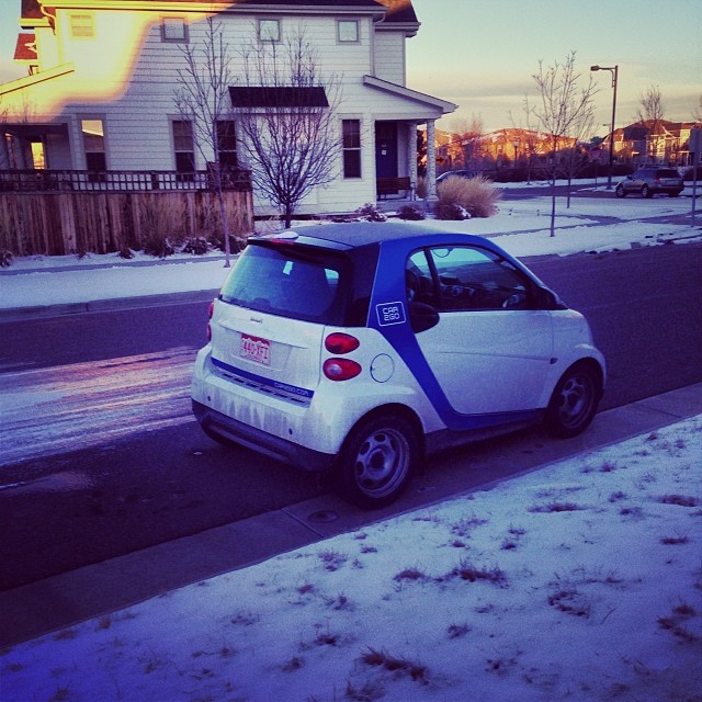 Car2Go comes to my block!