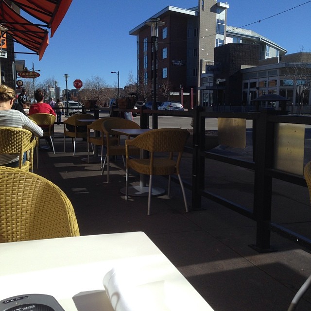 Brunch outside in January? Yes, please.