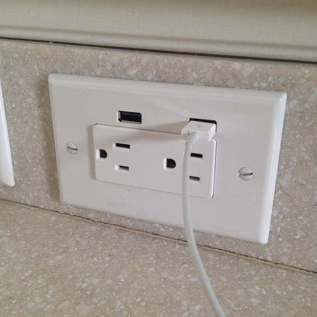 Finally getting my USB power adapters installed!