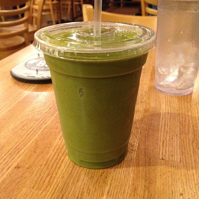 Green is good for you, right?