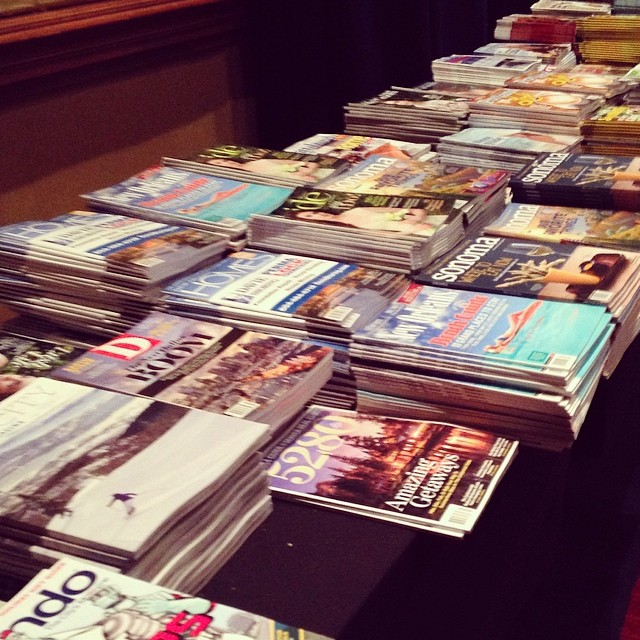 Free magazines? Yes, please!