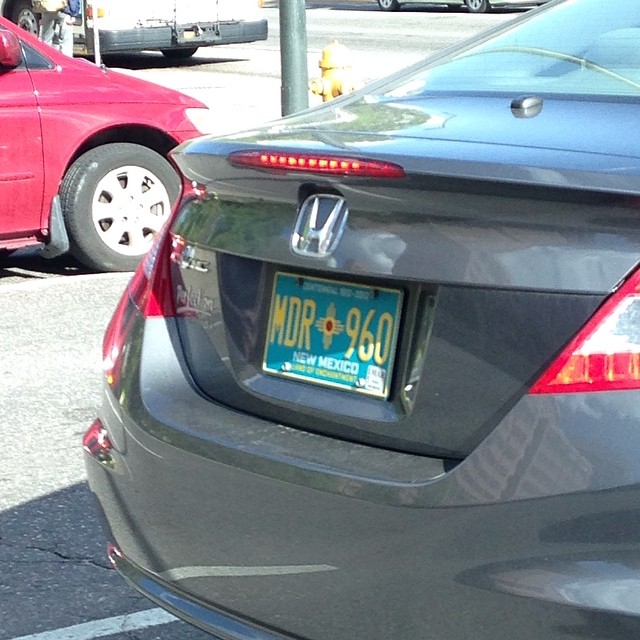 First thought? Driver is a front end web dev. Perhaps I need a vacation!