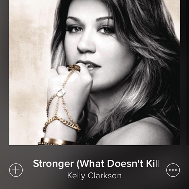 Theme song over the last 2 years seems fitting to start my run today. Stronger!