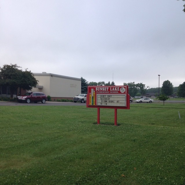Jogged past this familiar sight.
