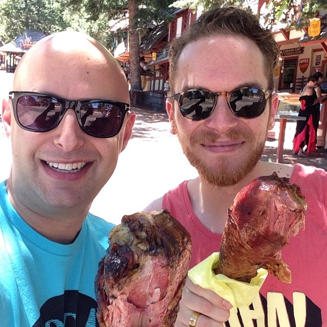 Turkey legs!