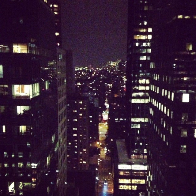 I will bend every light in this city and make sure they're shining on you.

If only New York wasn't so far away...