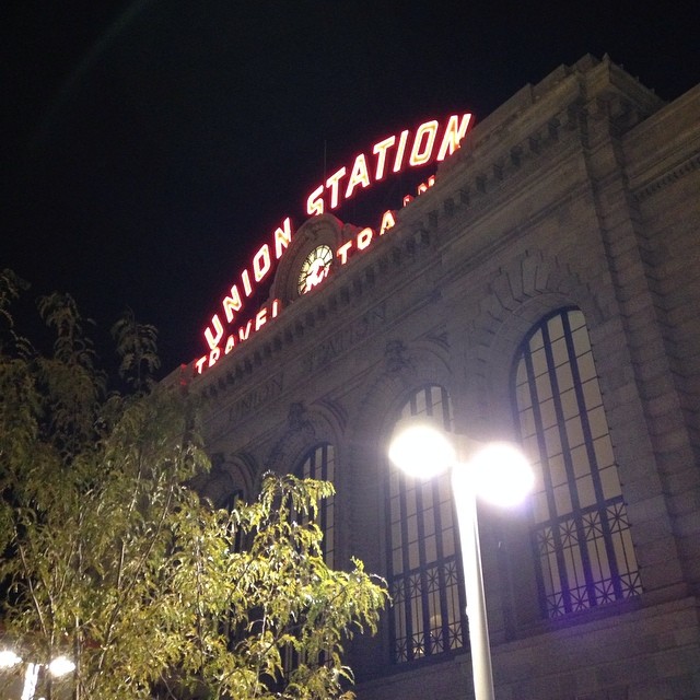 Finally walked the new Union Station tonight. #denverproud