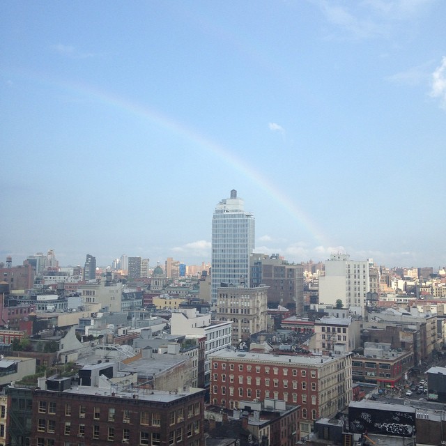 Rainbow over Brooklyn