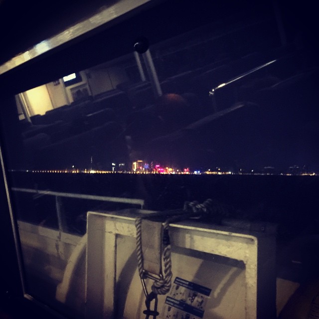 Macao from the ferry.