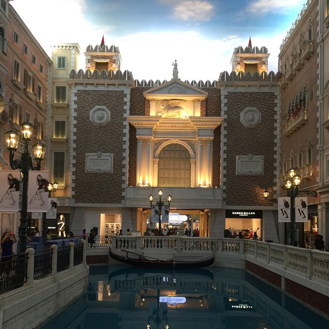 Macau copying Vegas copying Venice.