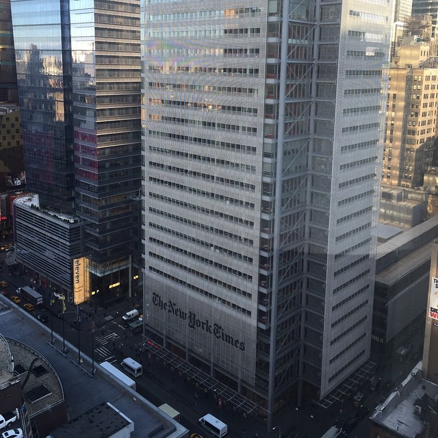 All the news that's fit to print comes from this building.