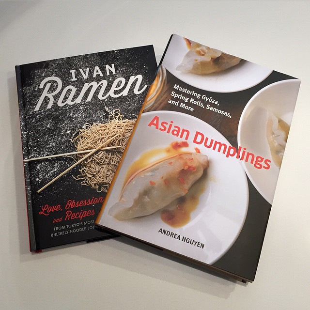 Birthday gift to myself. #ramen #dumplings #cooking #cookbooks