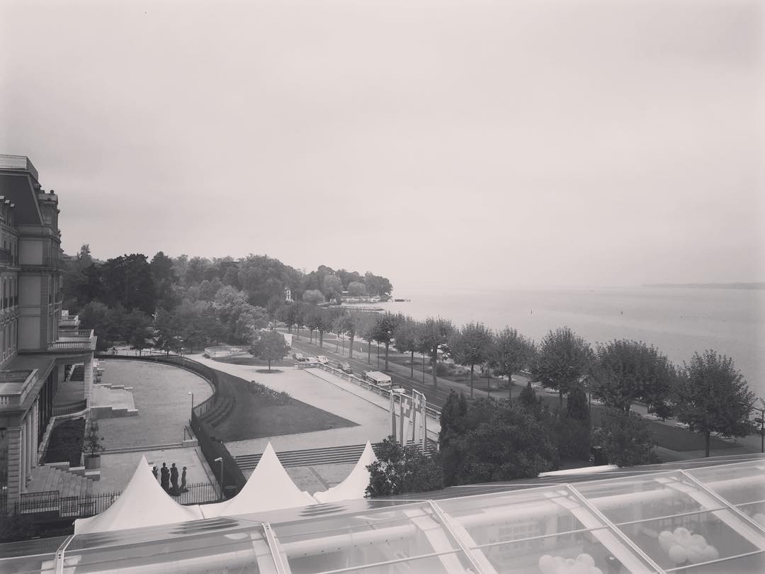 Goodbye Hotel President Wilson. I wish you would have had better weather but you were still lovely. @spg @thespgtraveler
