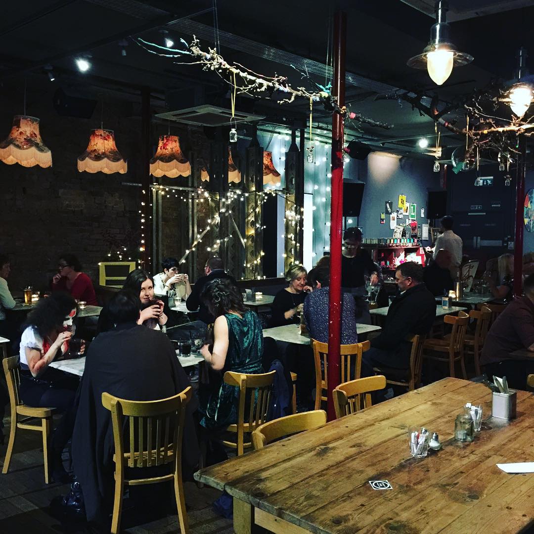 Tea room by day. Pub by night.