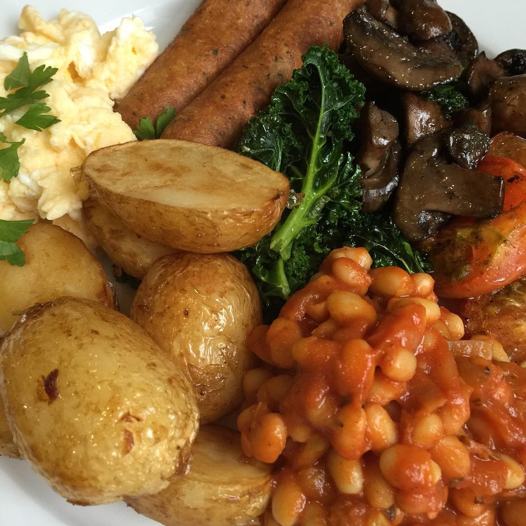 Vegetarian brekkie