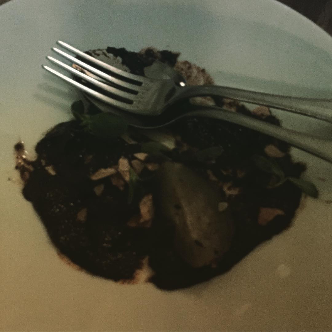 The whole table split an order of mole made with ground up ants. It's an acquired taste. #40