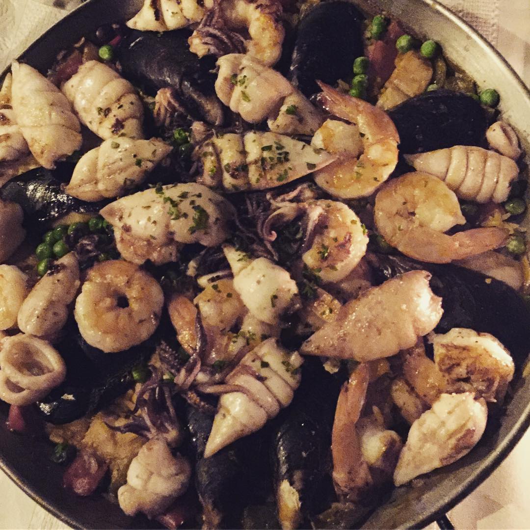 Seafood paella #40