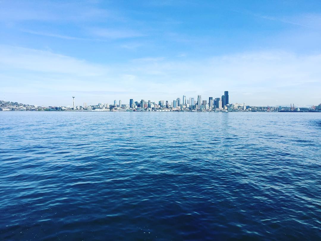 Sunny Seattle.