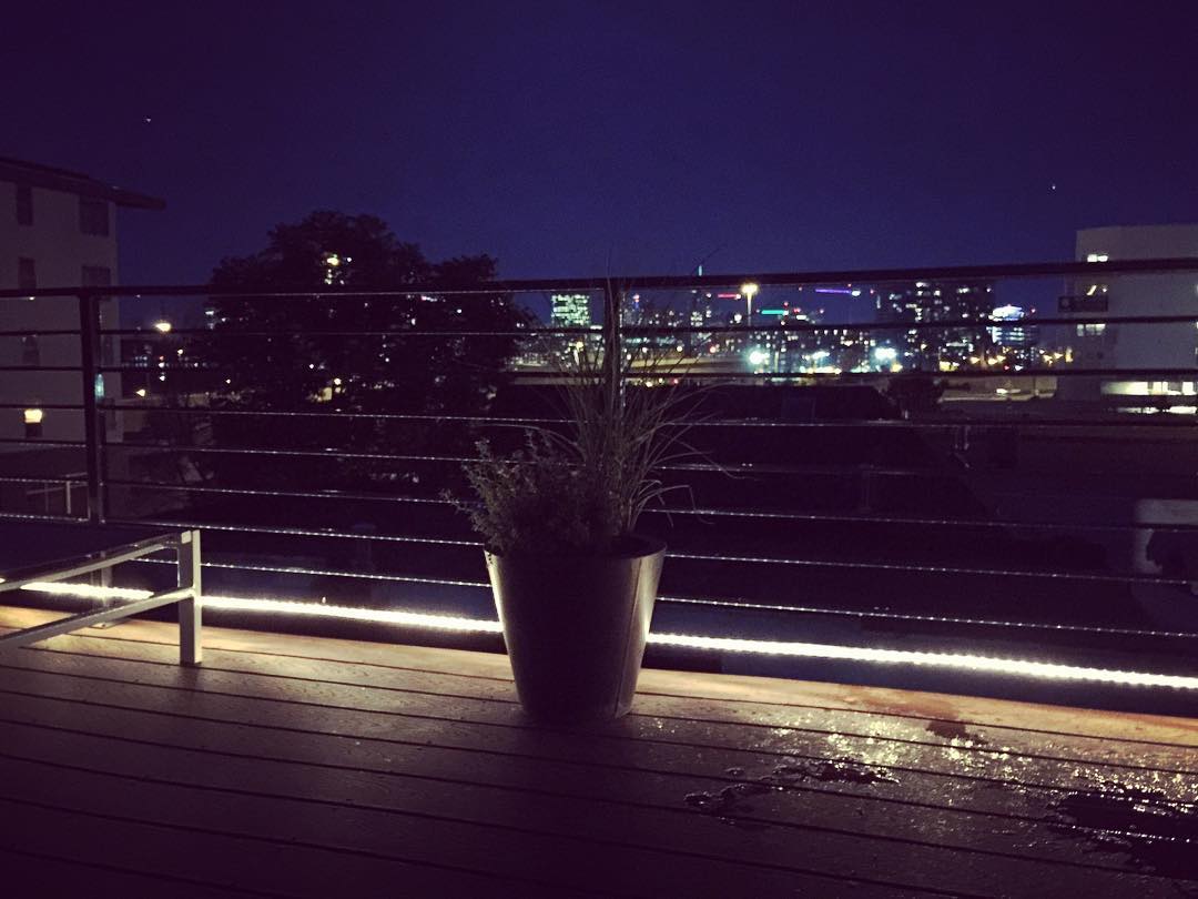 New deck lighting is in. Thanks @chud1877