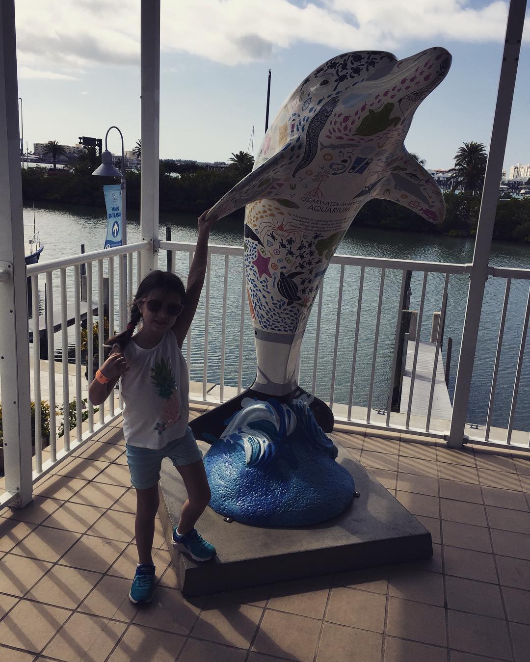 Caroline and her buddy