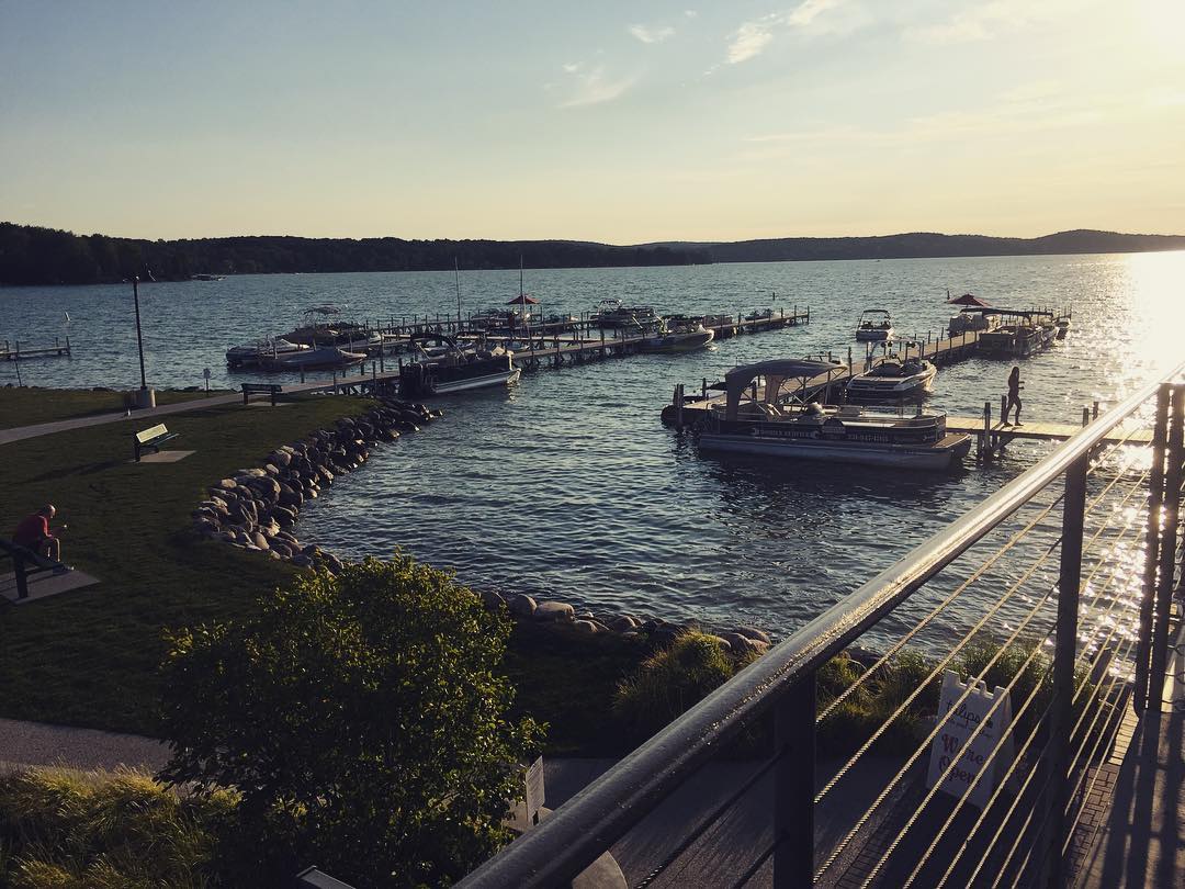 Dinner view.