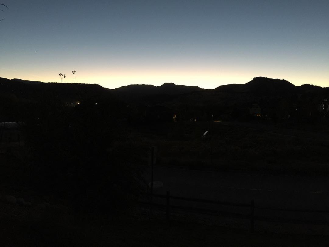 Beautiful evening spent with friends in Lyons.
