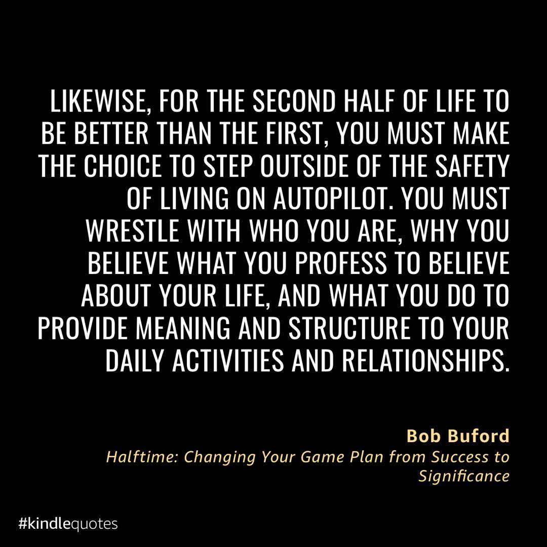 Considering this today...