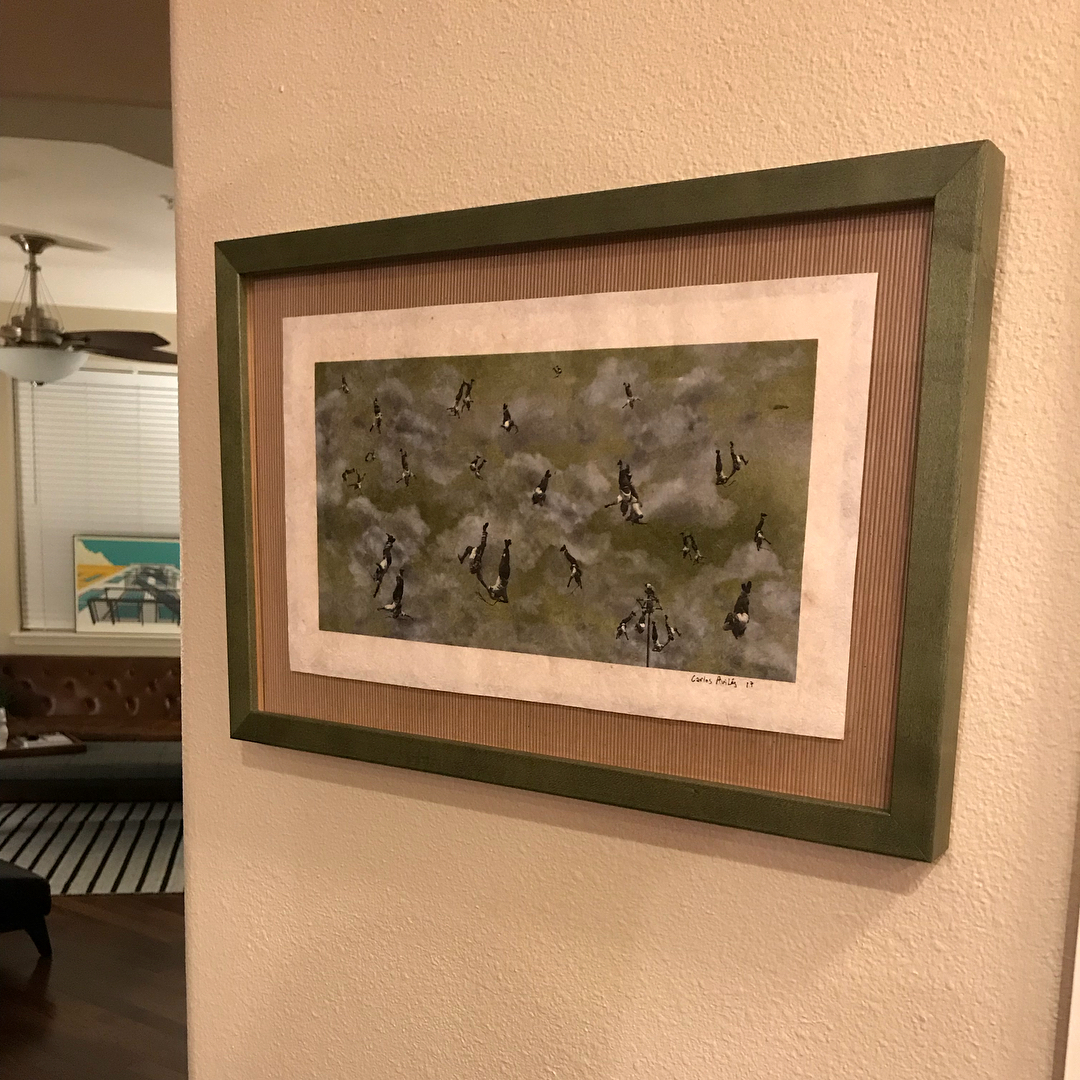 I love these prints we bought at the San Angel Art Market in #CDMX (Mexico City)! The photos don’t show how beautiful these pieces turned out. Inexpensive but unique art pieces ($80) professionally fr
