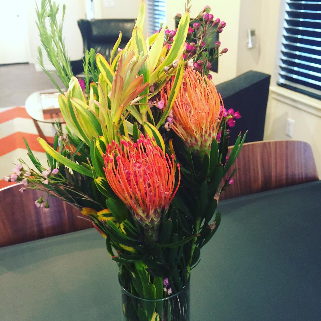 Springtime means flowers.