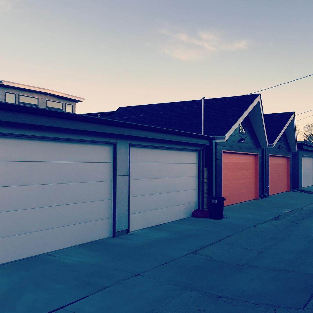 Orange you glad you didn't build a boring garage?