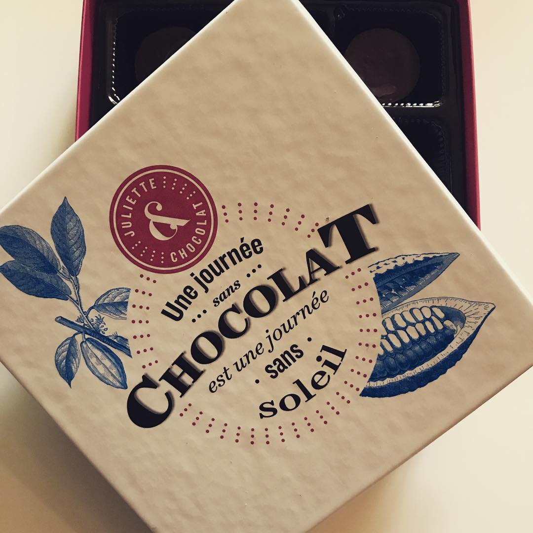 Friends who bring back Juliet et Chocolat from Quebec trips are the best friends.
