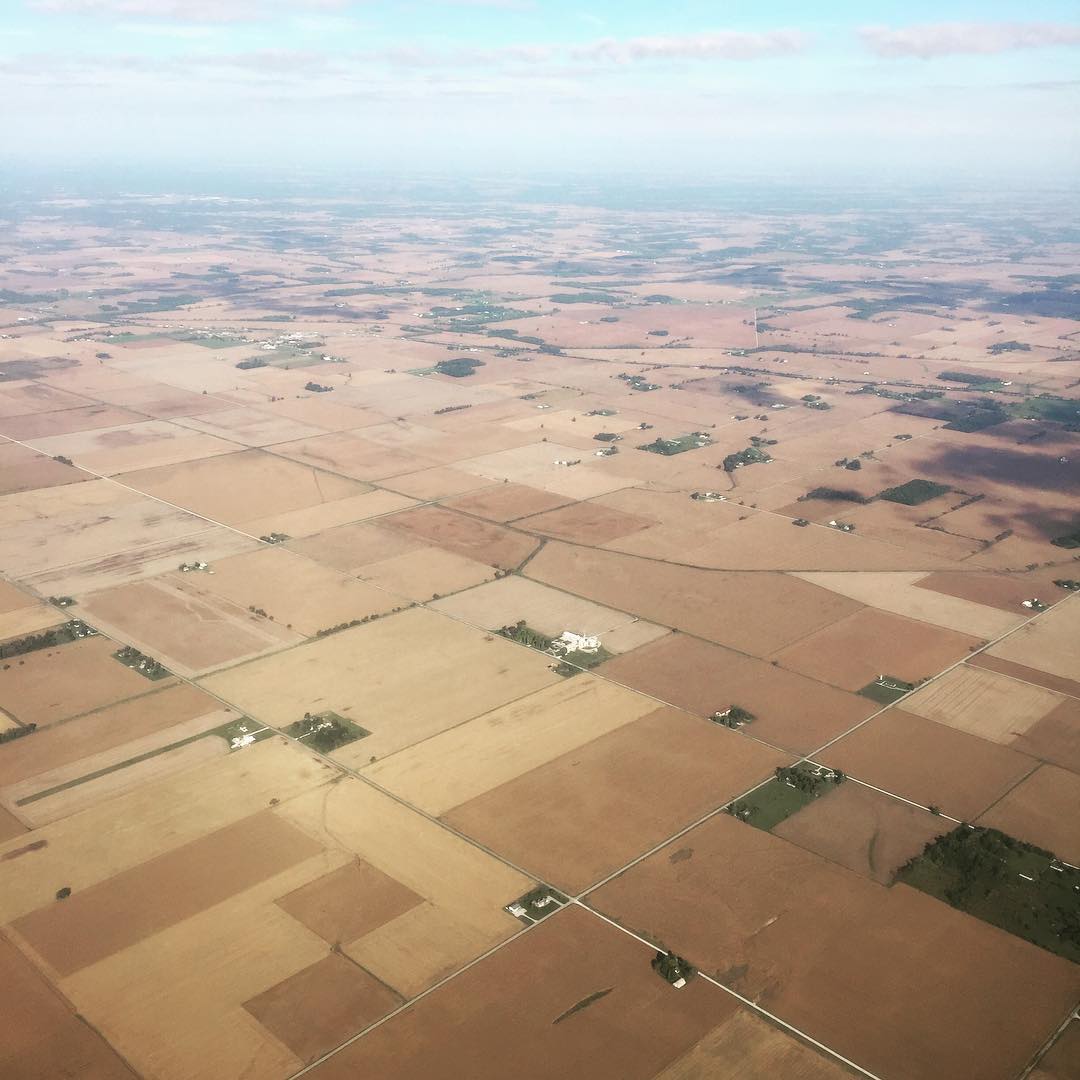 Flying to Indianapolis for OPEN. I grew up an hour from Indiana and yet can't remember the last time I spent any time in the state, except to drive through it.