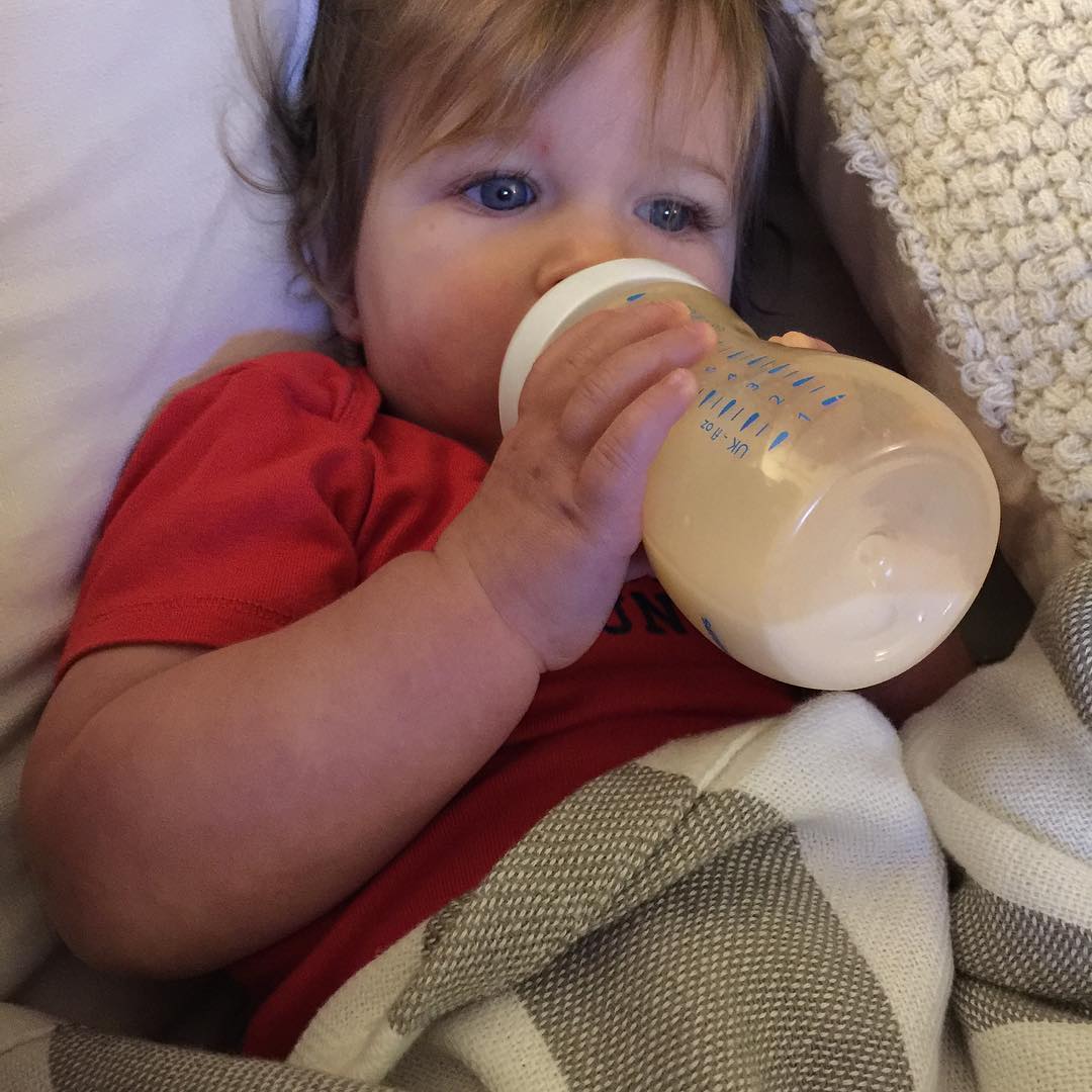 Day 2 started early with this little guy waking up before Uncle Aaron's alarm. He's ready to party. I'm ready to go back to bed. #exhausted