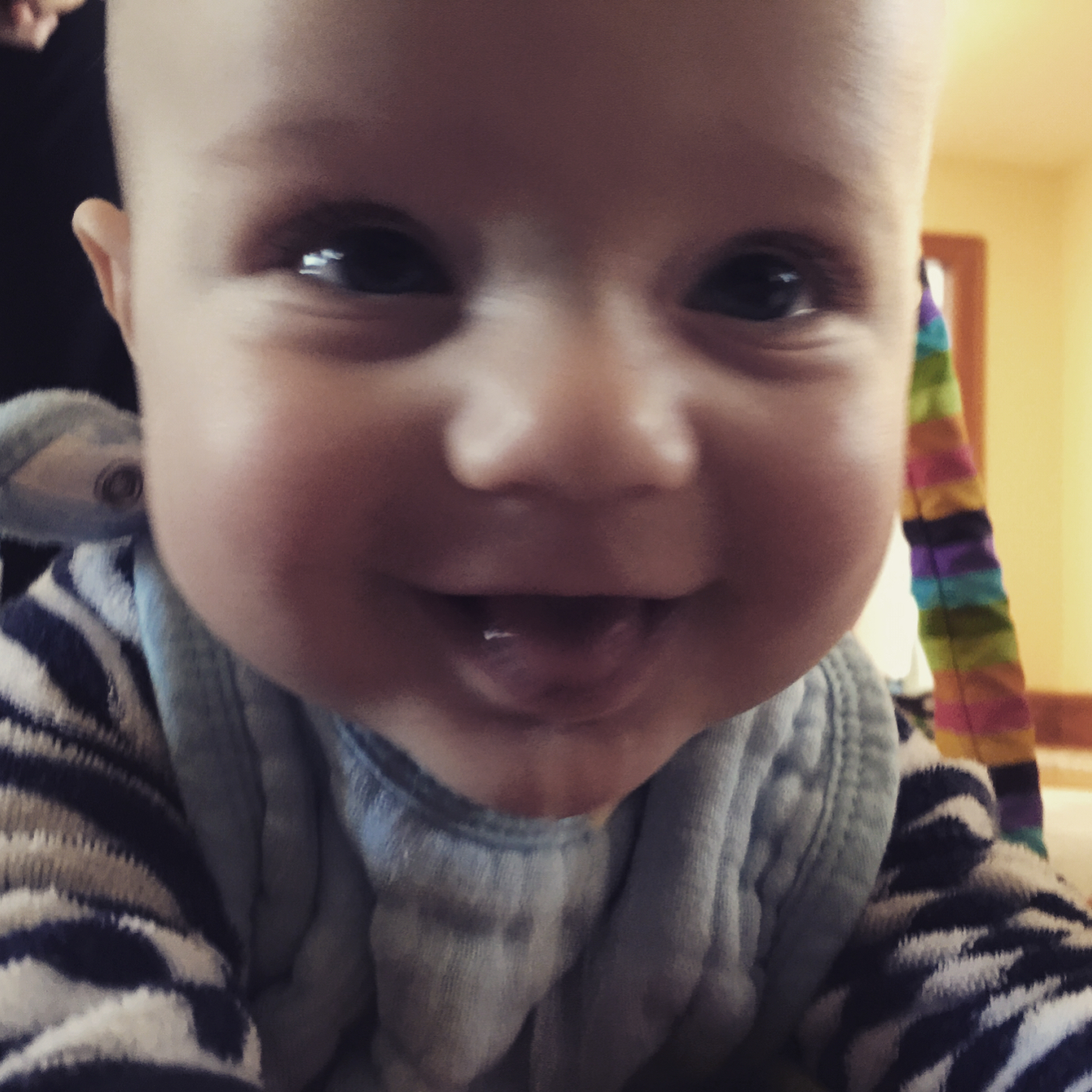 Sam's baptism weekend.