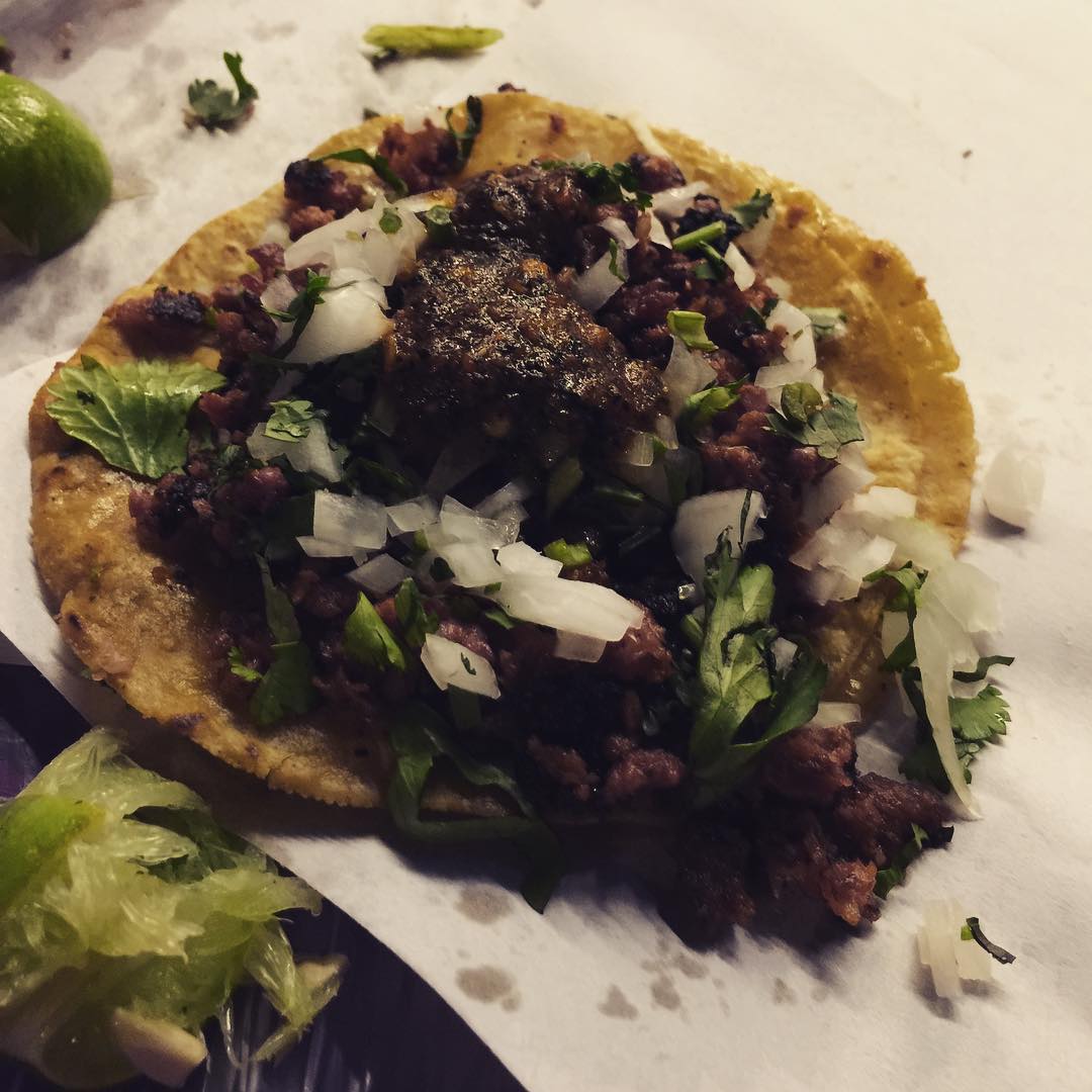Taco no 6 - chorizo.
