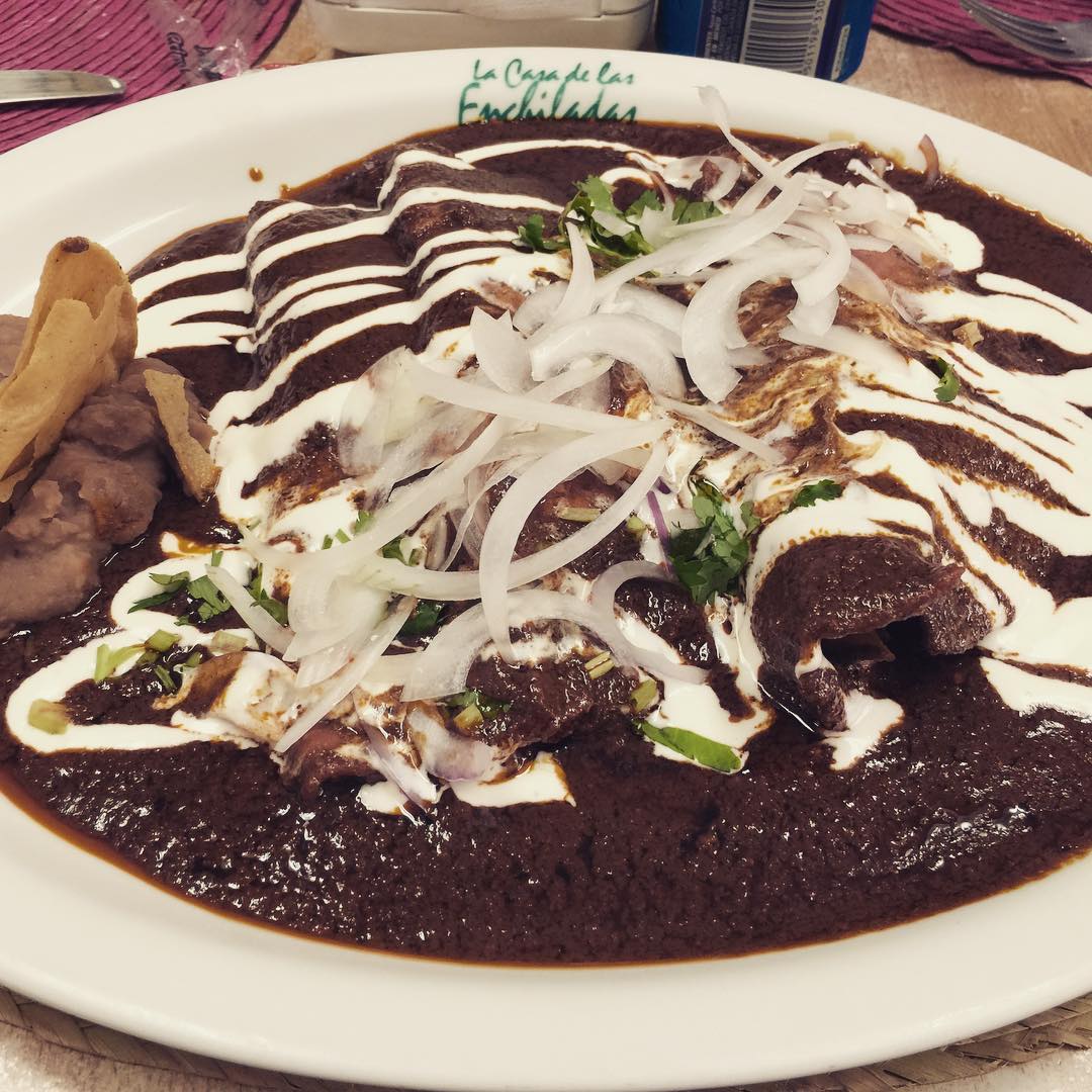 Randomly found this "make your own enchiladas" restaurant. Amazing! #40