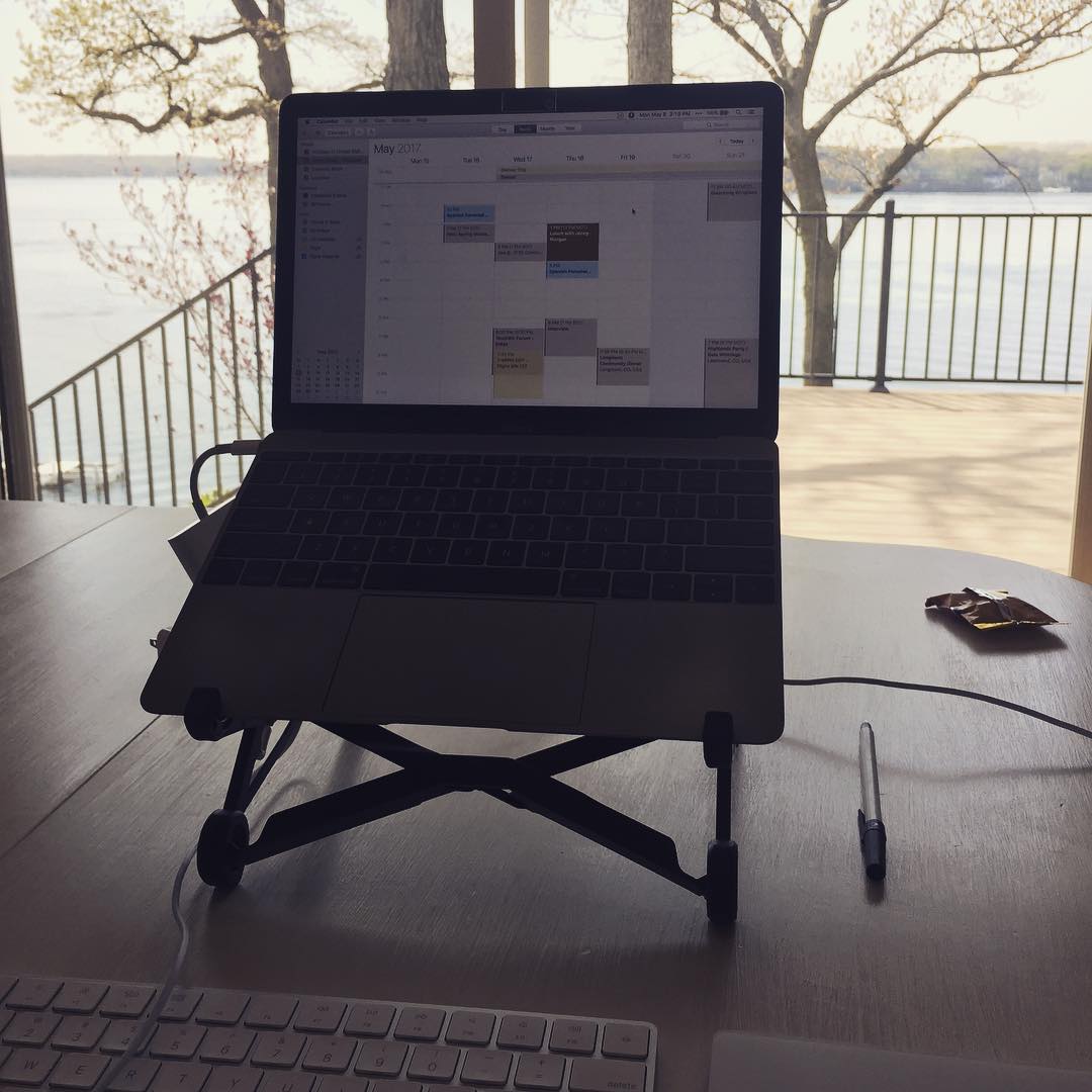 The office for the next few months when I'm not in Denver.