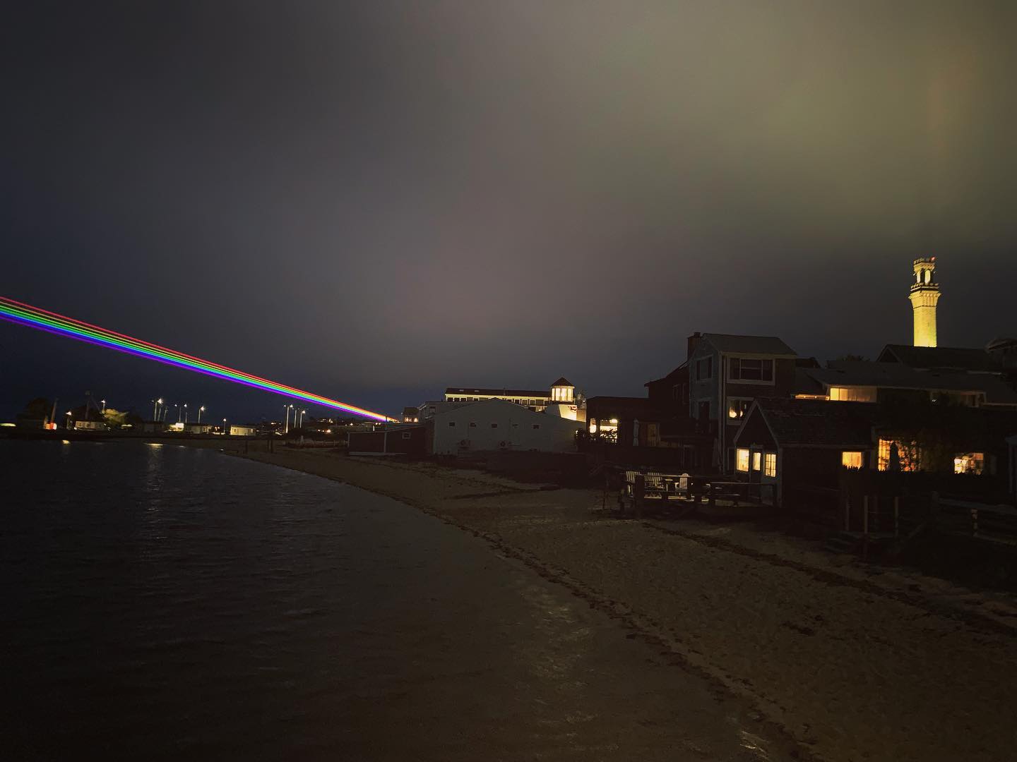 #ptown #rainbow #pride #cold