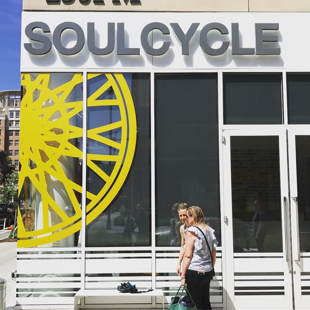 What an incredible experience. Just what I needed on a Sunday morning while on the road. #soulcycle #washingtondc