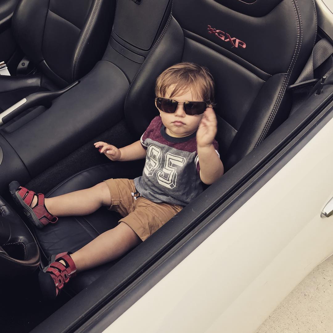 A small car for a small kid... with a big personality. @snfettig @sjfettig