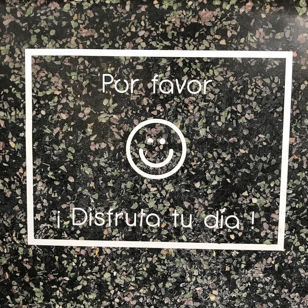 Por favor ¡ Disfruta tu día !
