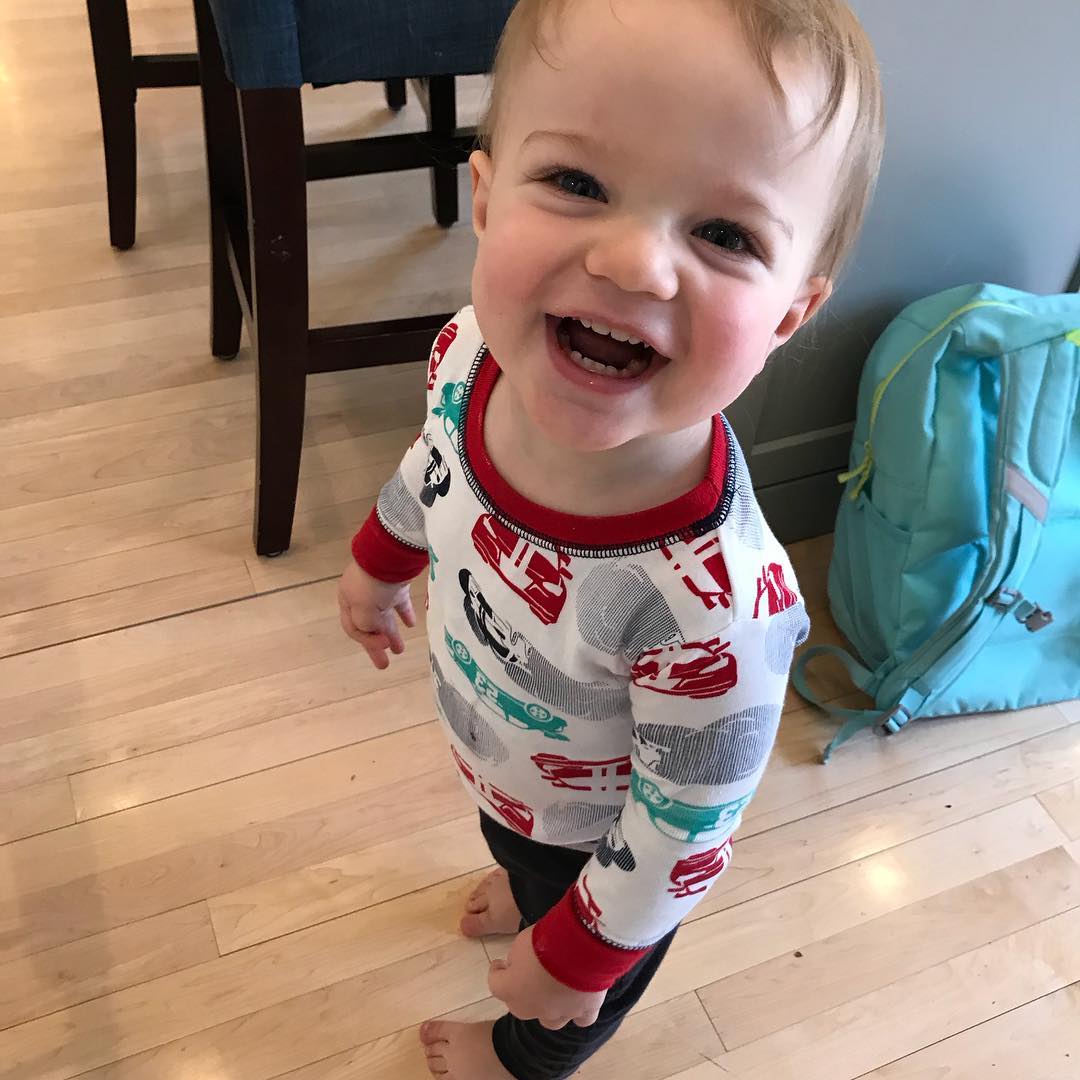 Godson #2 used to be the happiest baby. Then he got cranky for a few months. I’m happy to report he’s returned to his happy ways (mostly).