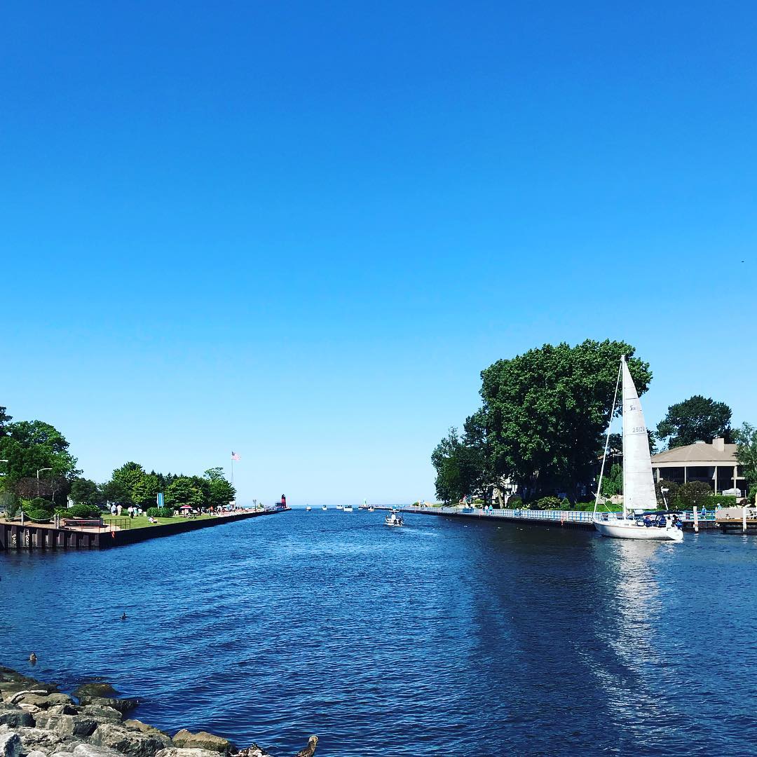 Cue Tim Allen: “where the rivers meet the blue waters of Lake Michigan, as far as the eye can see... this is Pure Michigan.”